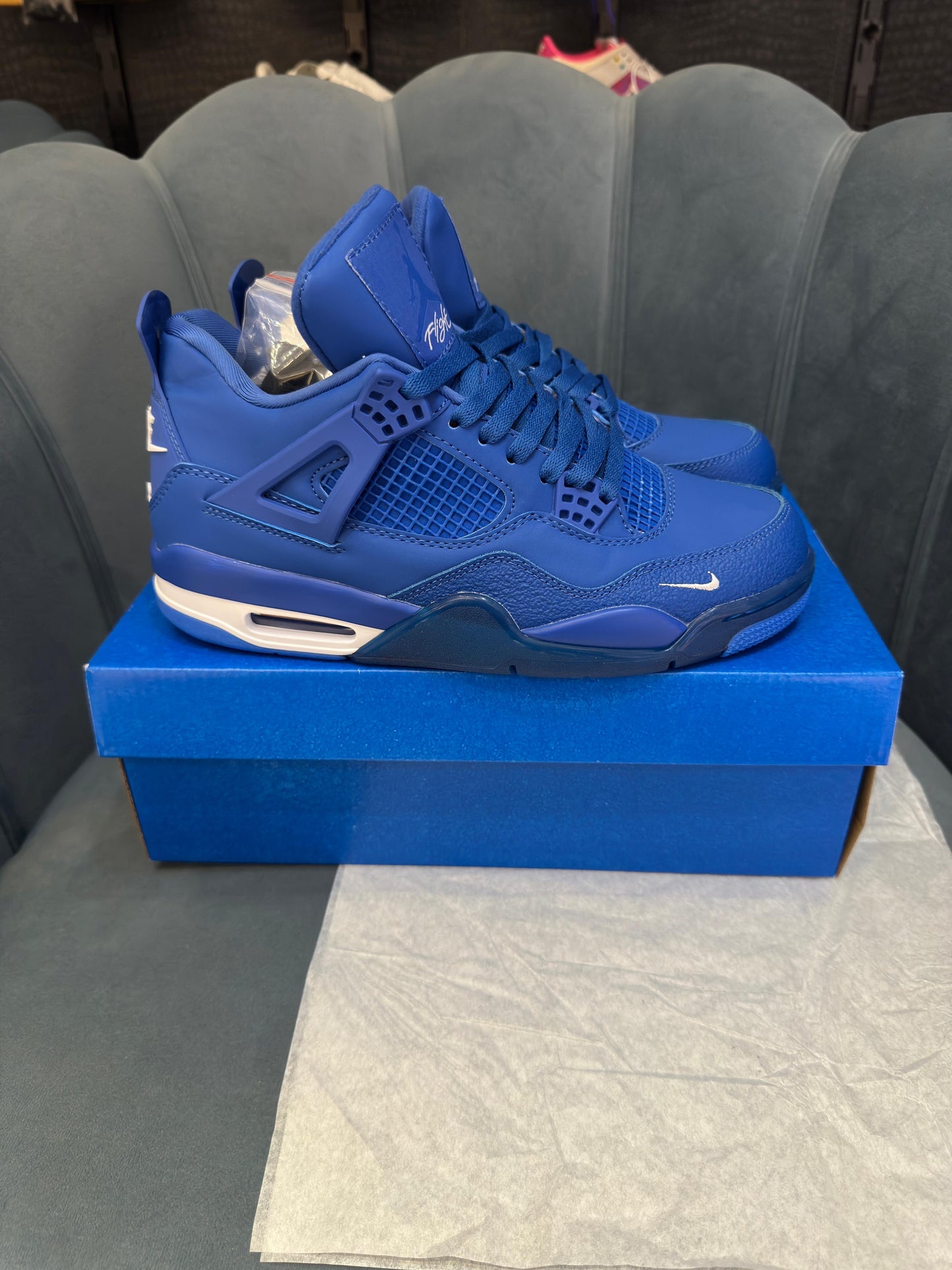 AIR JORDAN RETRO 4 NIGEL SYLVESTER BRICK BY BRICK
