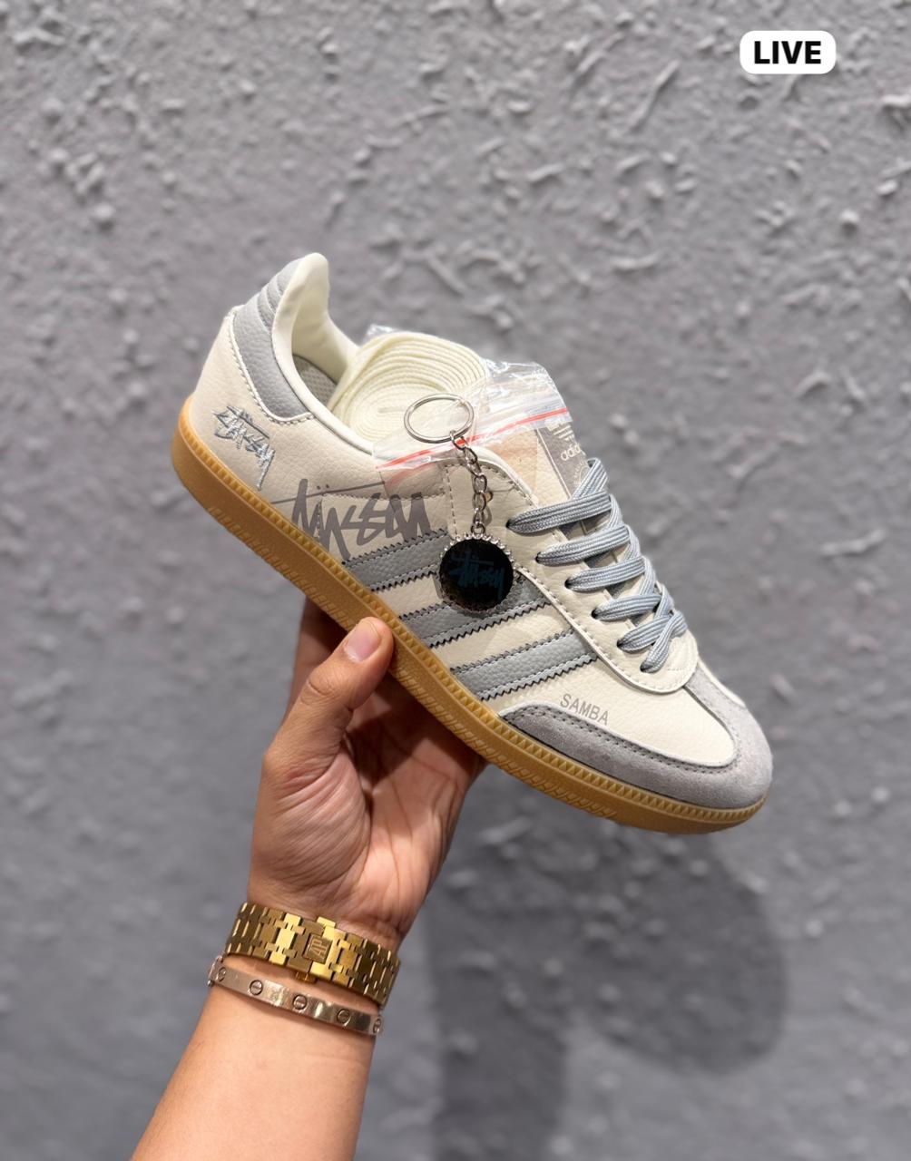 ADIDAS ORIGINAL SAMBA X STUSSY