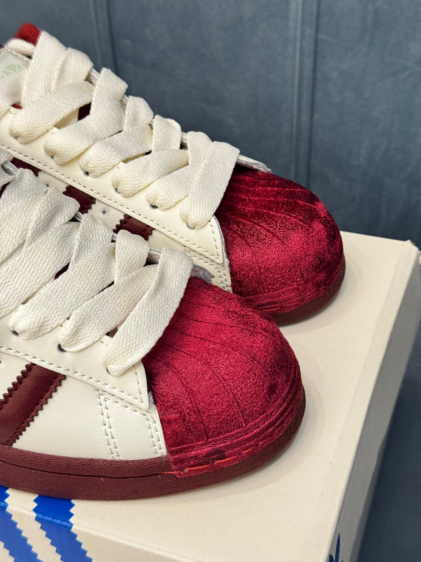 ADIDAS ORIGINALS SUPERSTAR WINE WHITE