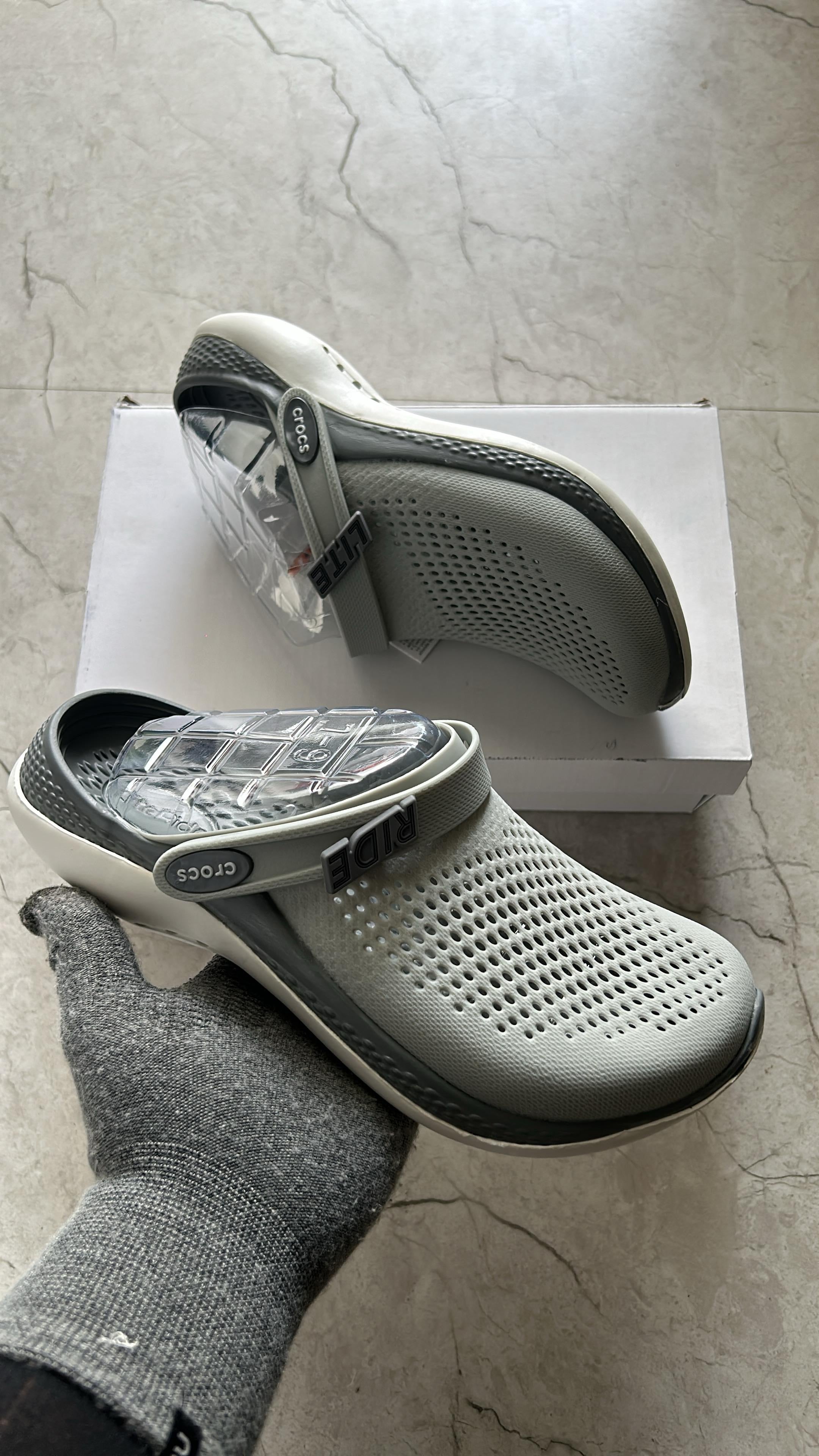 CROCS LITERIDE 360 GREY – Snapkicks