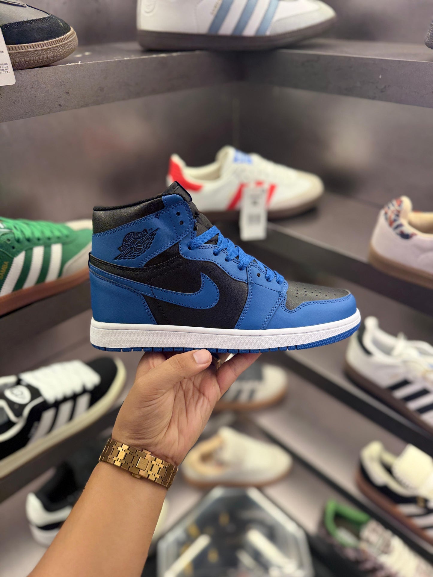 NIKE AIR JORDAN HIGH MARINA BLUE