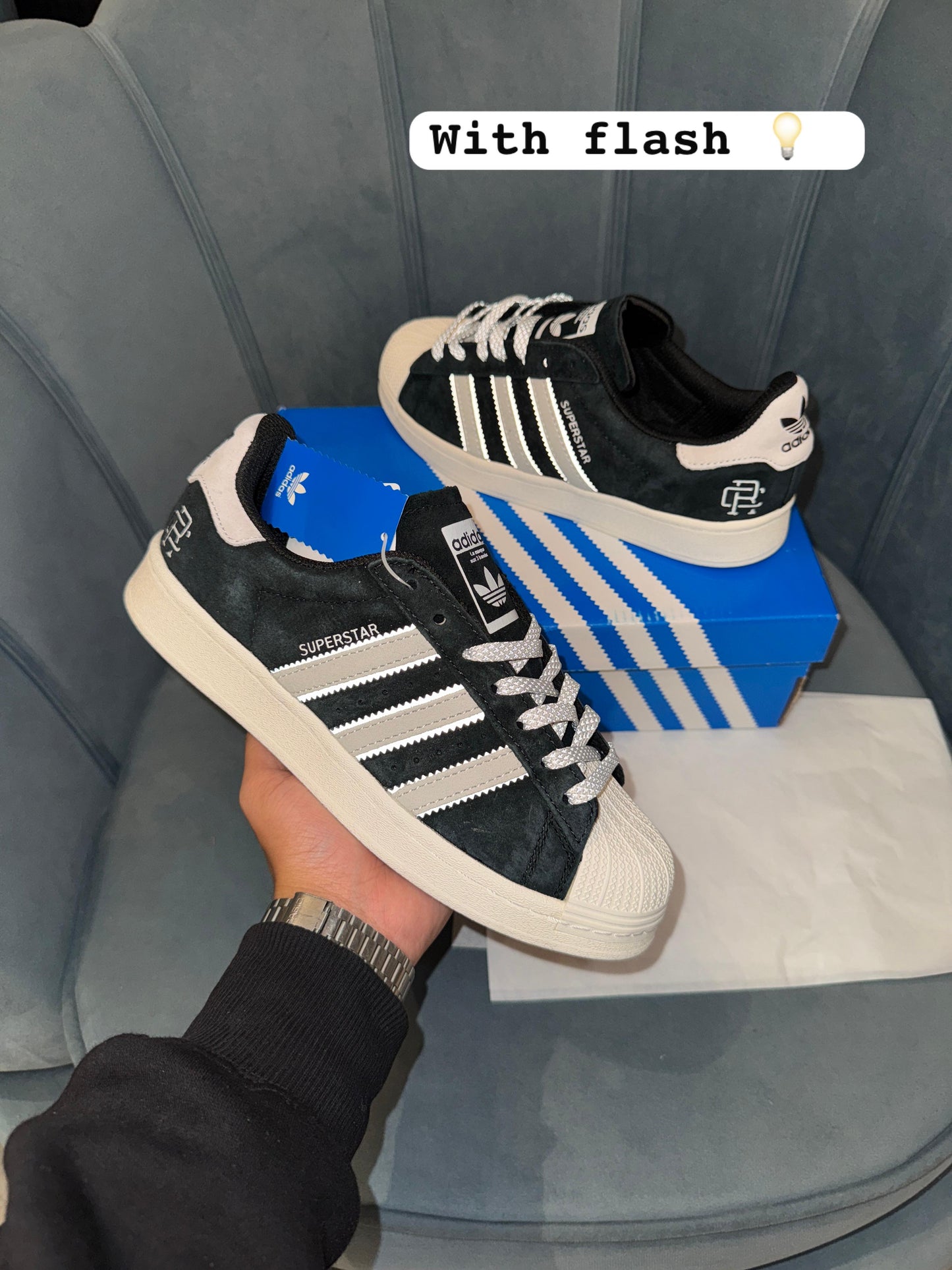 ADIDAS ORGINALS SUPERSTAR SUEDE REIGN CHAMP