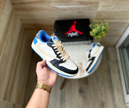 AIR JORDANS RETRO 1 TRAVIS  SCOTT FRAGMENT LOW