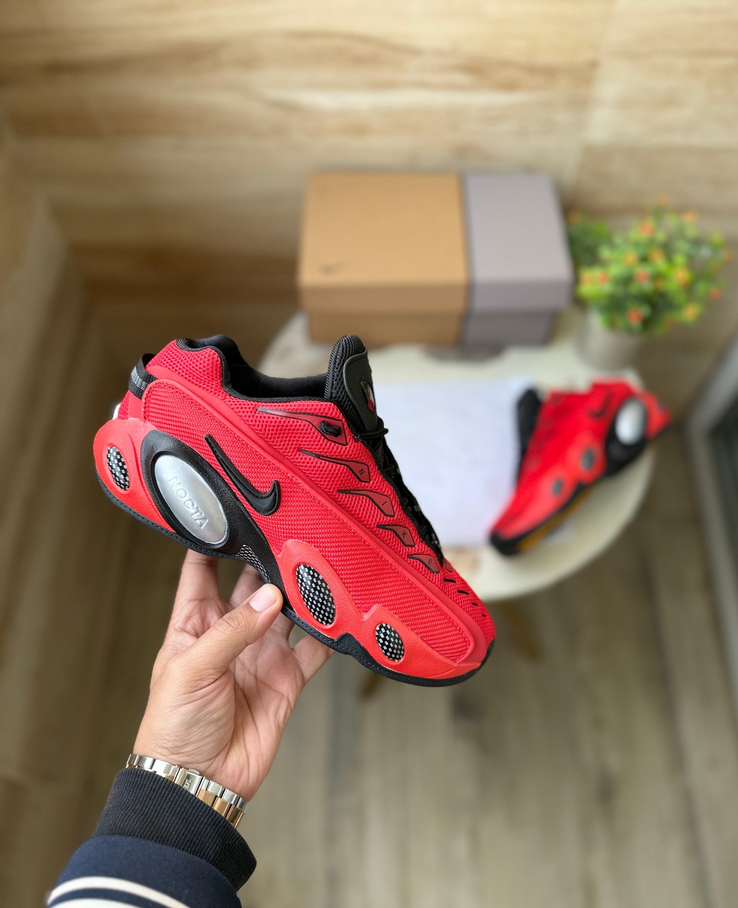 NIKE NOCTA GLIDE RED