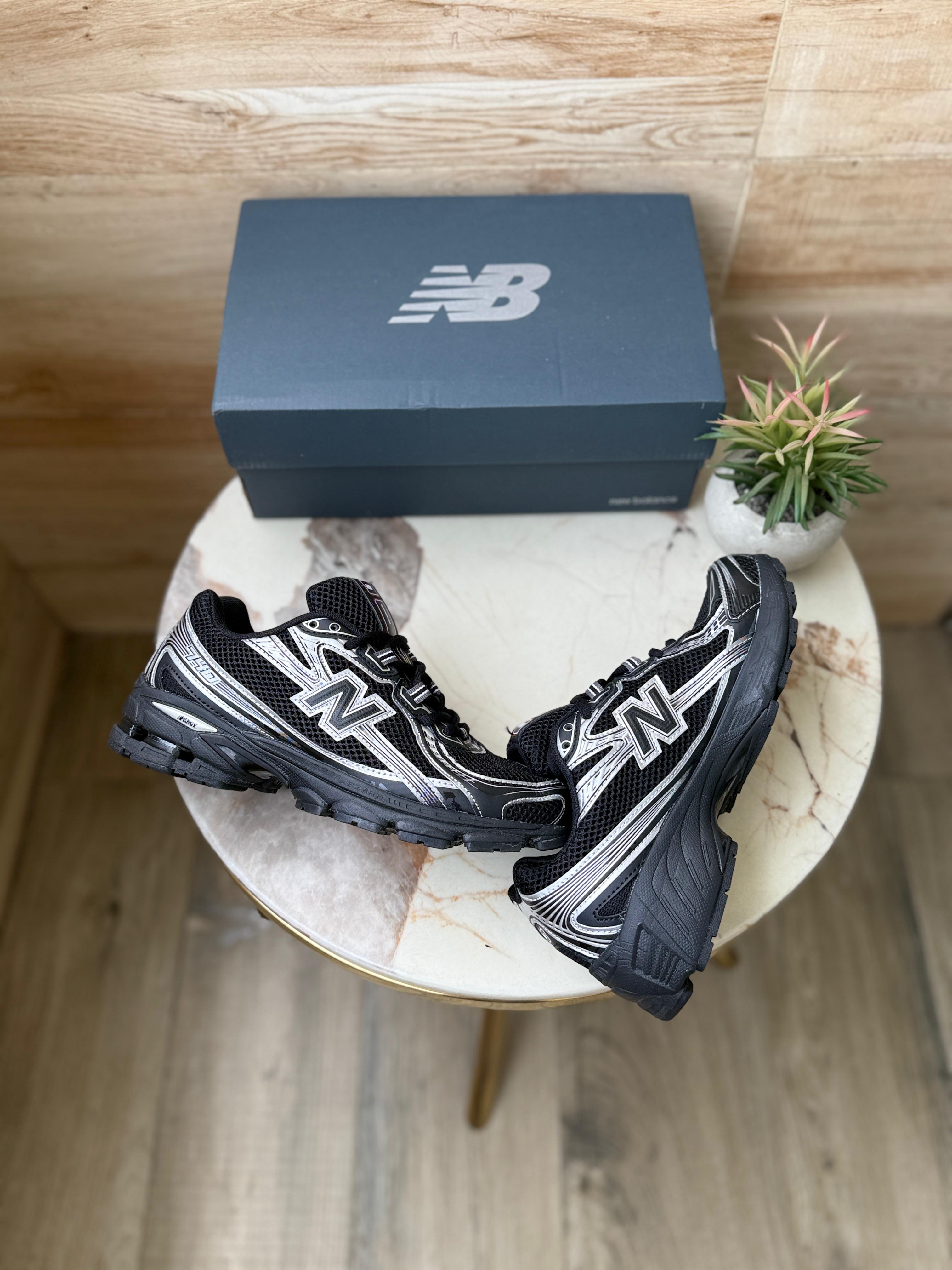 NEW BALANCE 740 BLACK SILVER – Snapkicks