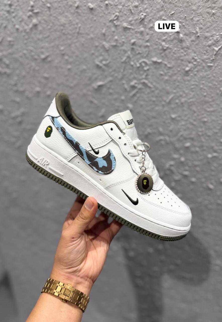 NIKE AIRFORCE BAPE CAMO 2025