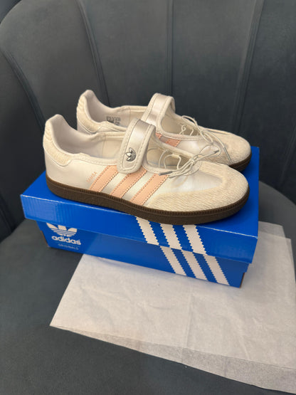 ADIDAS ORIGINALS SAMBA JANE WHITE PINK BALLET