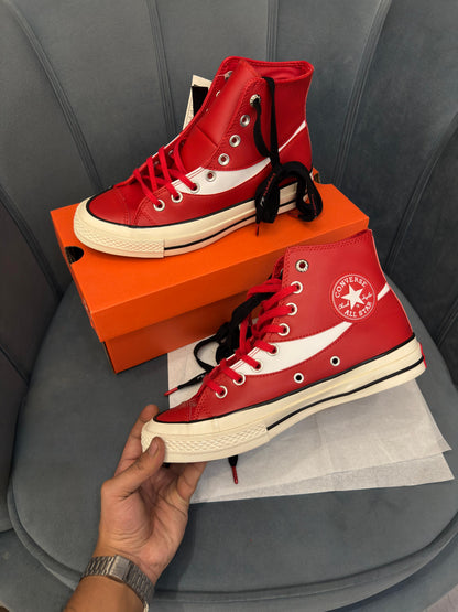 CONVERSE X COCA COLA CHUCK 70 HI RACING RED