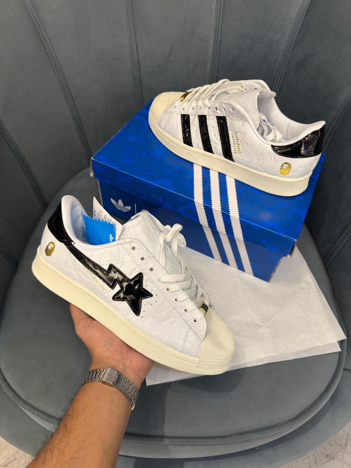 ADIDAS ORIGINAL SUPERSTAR BAPE