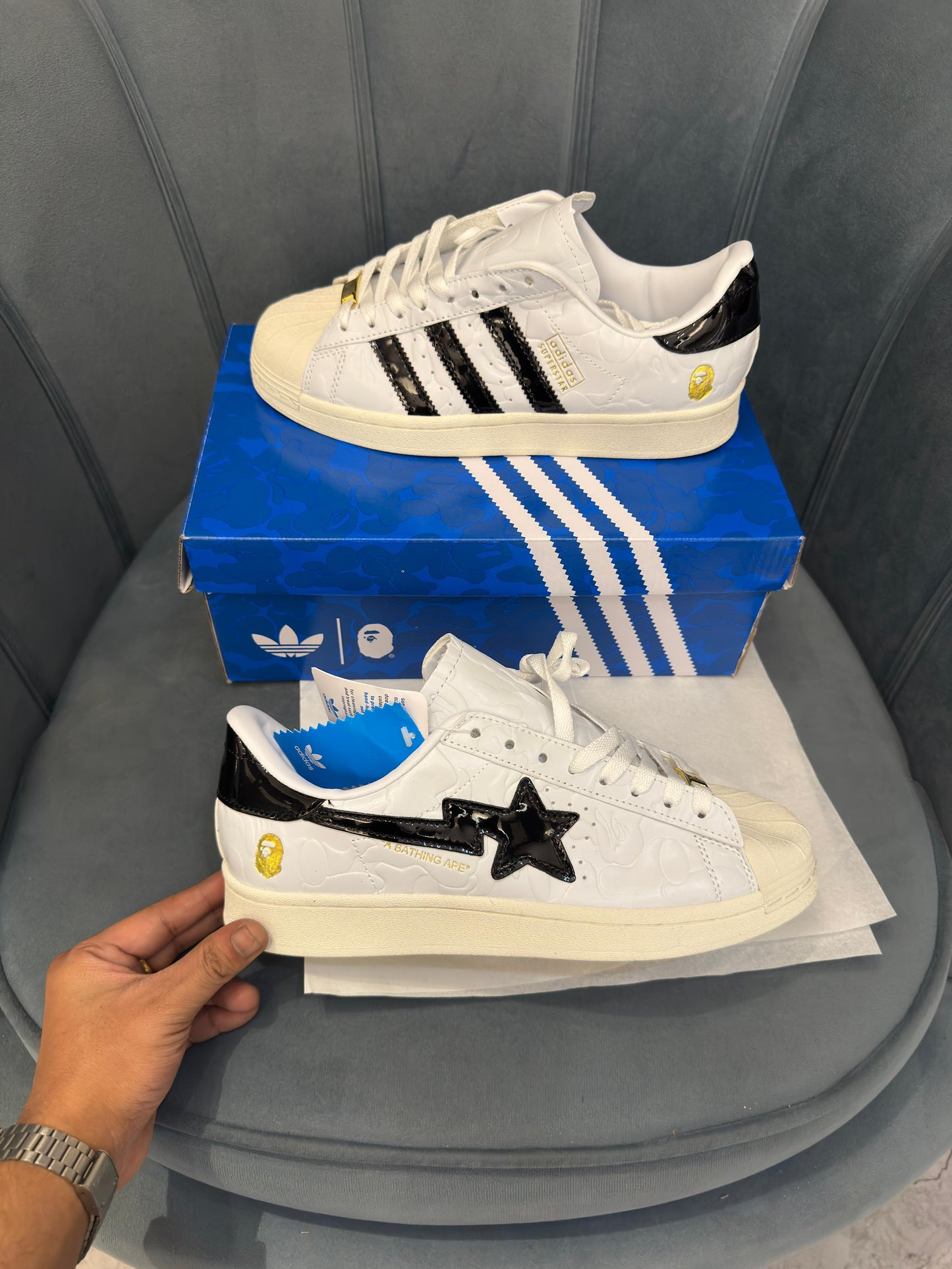 ADIDAS ORIGINAL SUPERSTAR BAPE