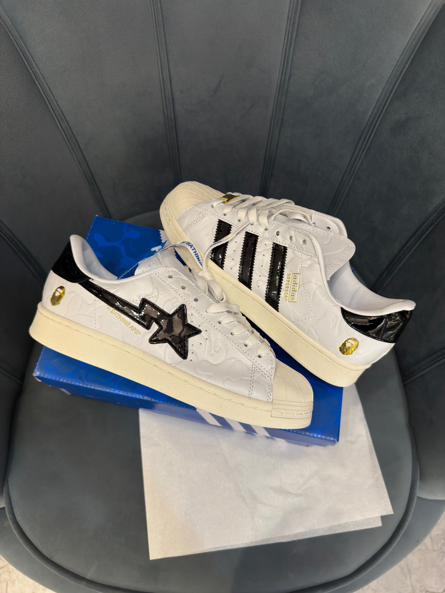 ADIDAS ORIGINAL SUPERSTAR BAPE