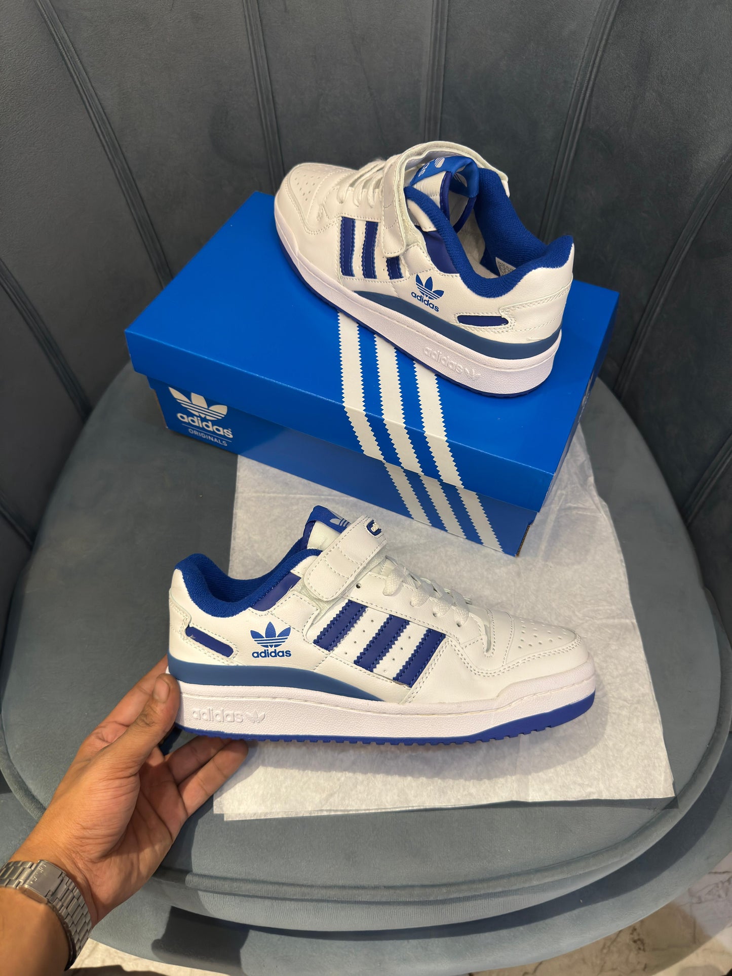 ADIDAS FORUM 84 UNIVERSITY BLUE