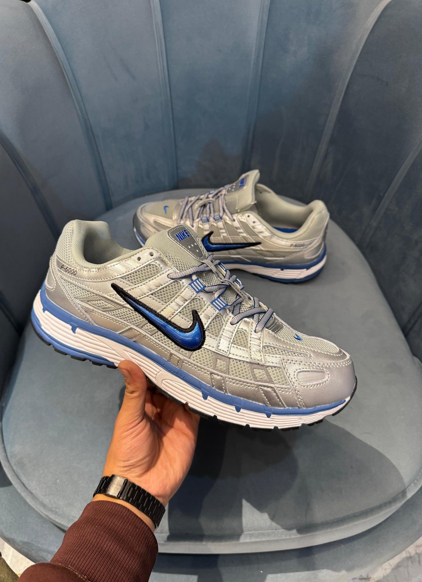 NIKE P-6000 TRAINER LASER BLUE