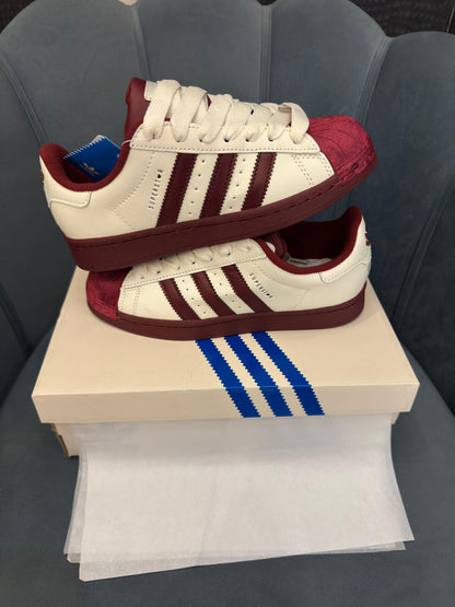 ADIDAS ORIGINALS SUPERSTAR WINE WHITE