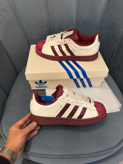 ADIDAS ORIGINALS SUPERSTAR WINE WHITE