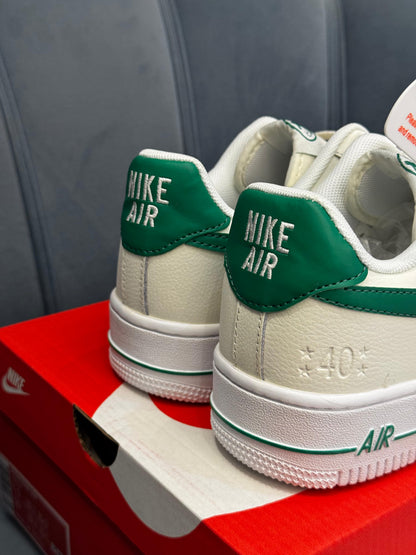 NIKE AIR FORCE 1 LOW 07 LV8 40TH ANNIVERSARY SAIL MALACHITE
