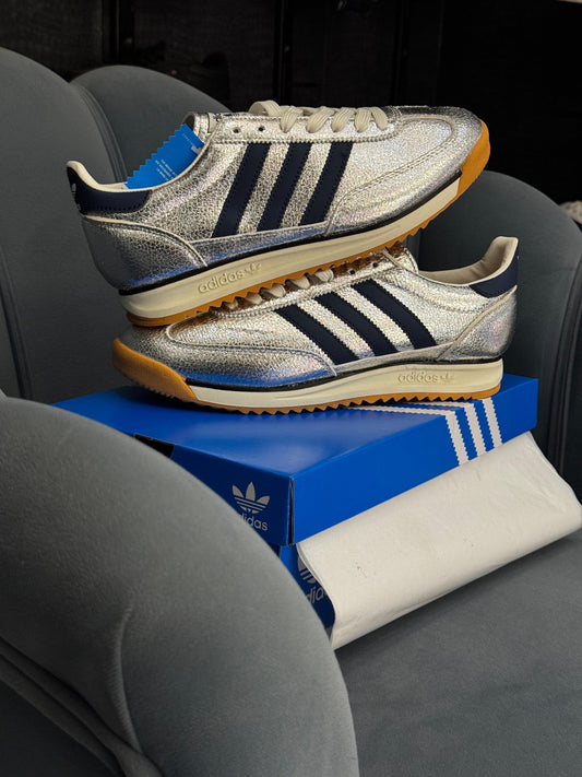 ADIDAS ORIGINALS SL 72 SILVER METALLIC