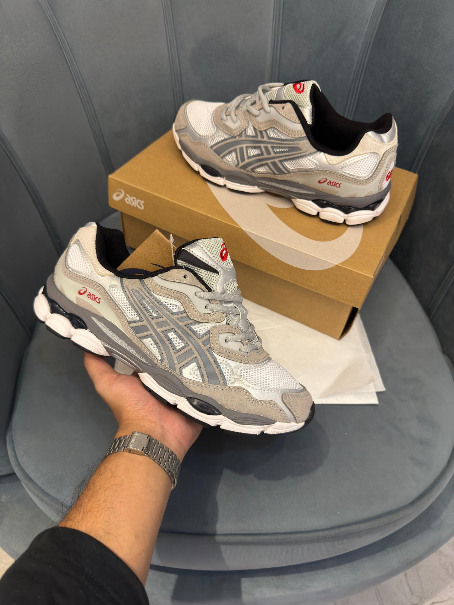 ASICS NYC CREAM MOONROCK GEL