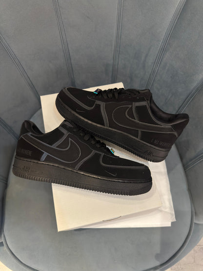 NIKE AIRFORCE 1 BLACK MANIERE