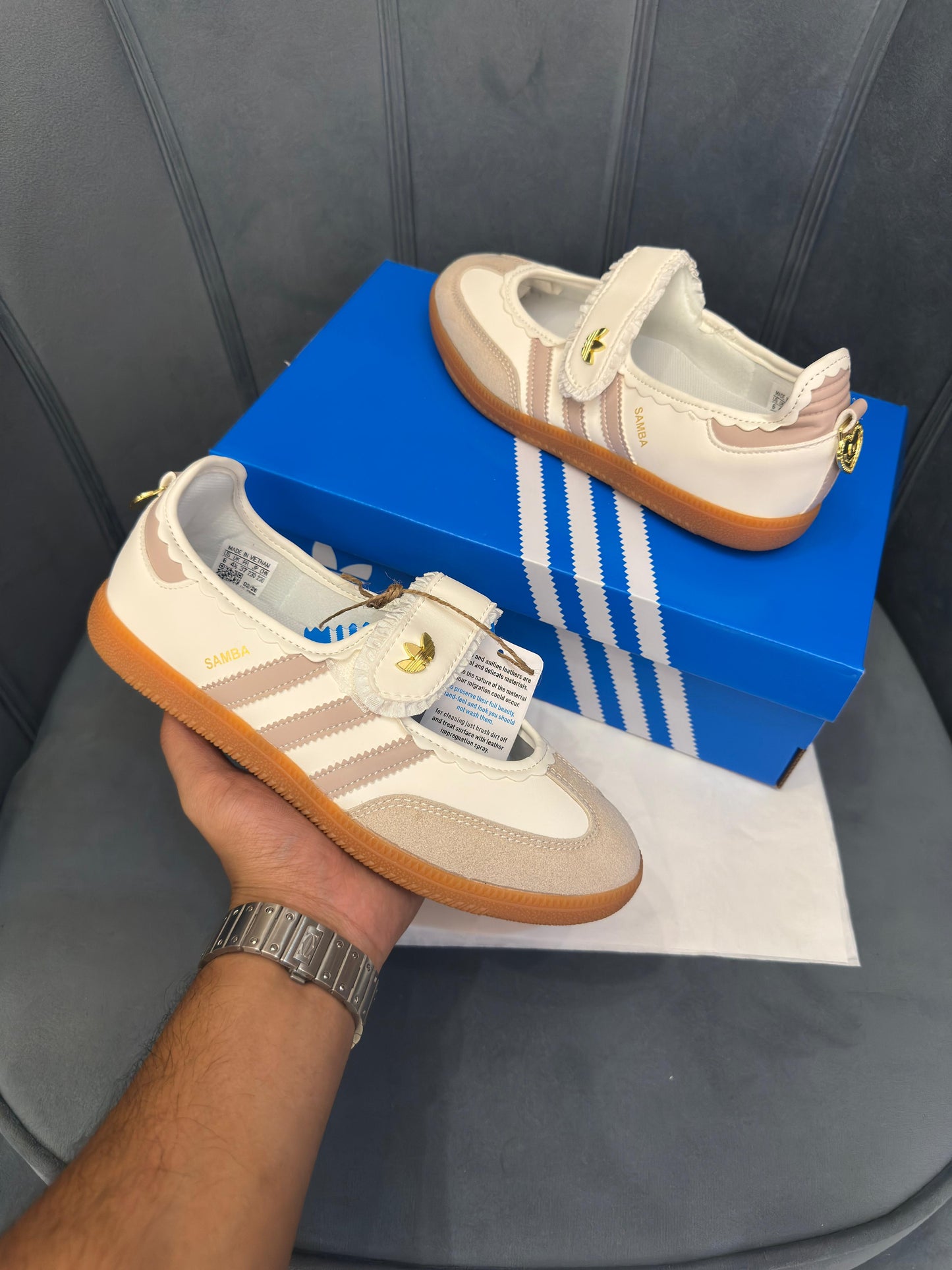 ADIDAS ORIGINALS SAMBA JANE PINK