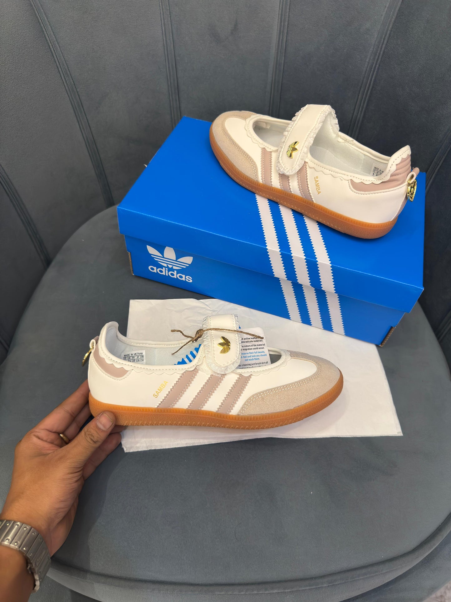 ADIDAS ORIGINALS SAMBA JANE PINK