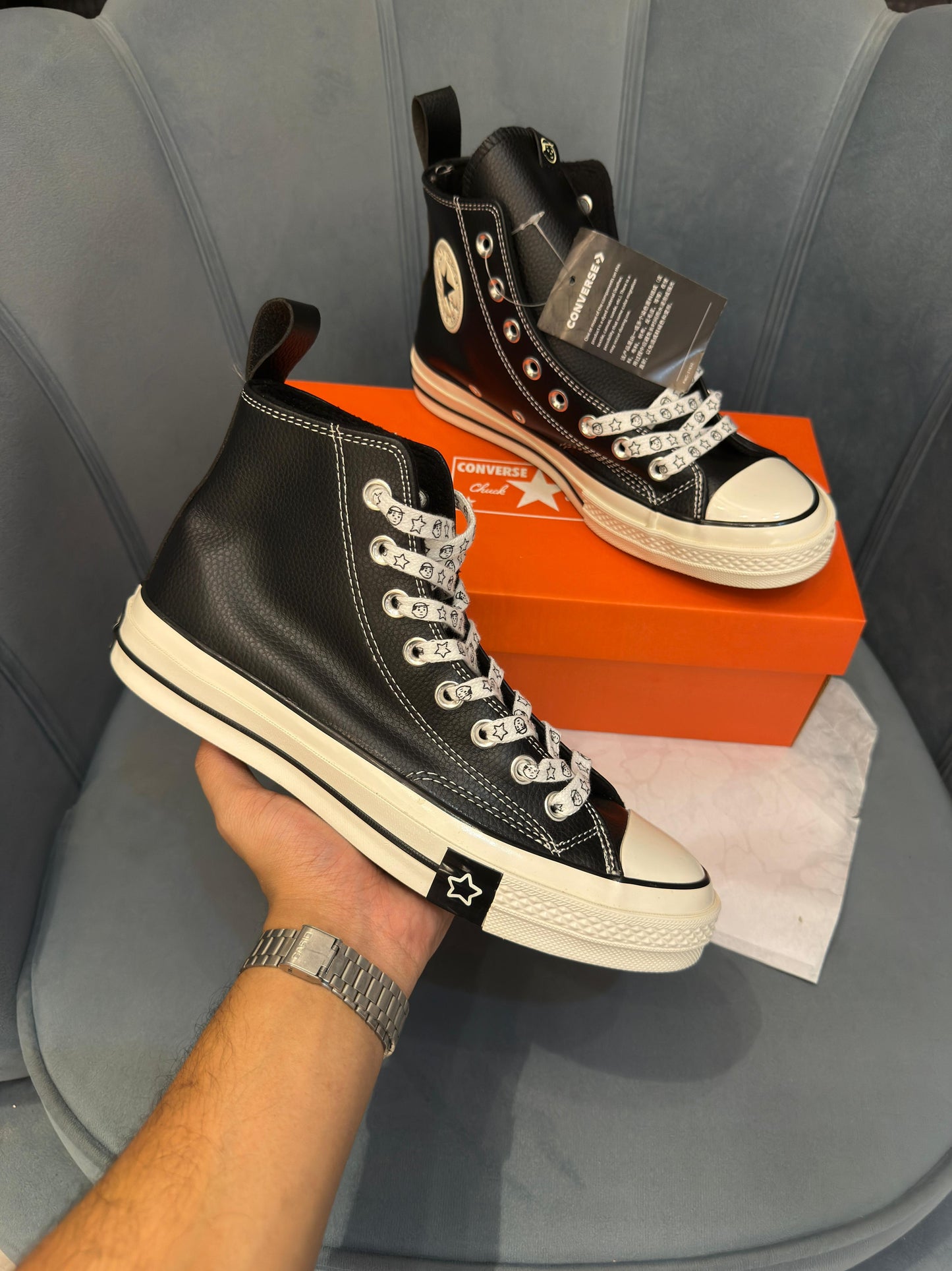 CONVERSE CHUCK 70 ESSENTIAL BLACK LEATHER