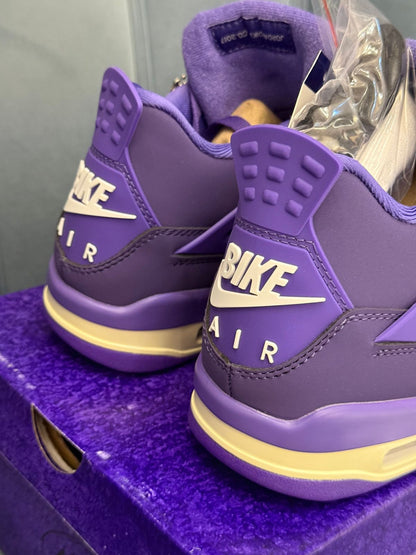 AIR JORDANS RETRO 4 NIGEL SYLVESTER PURPLE