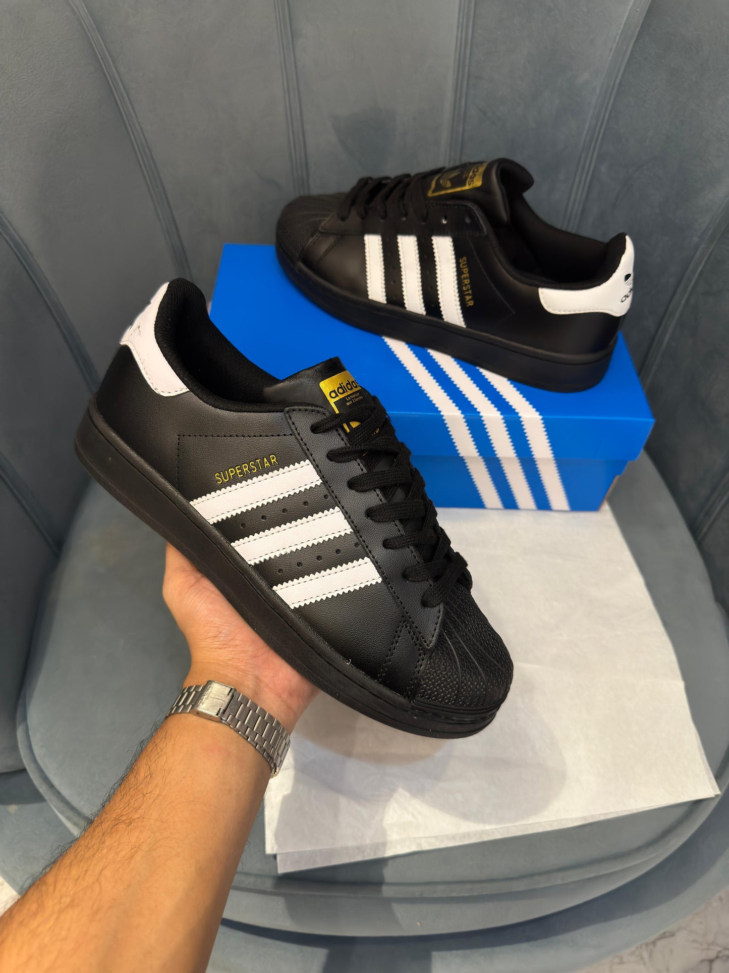 ADIDAS SUPERSTAR BASIC BLACK