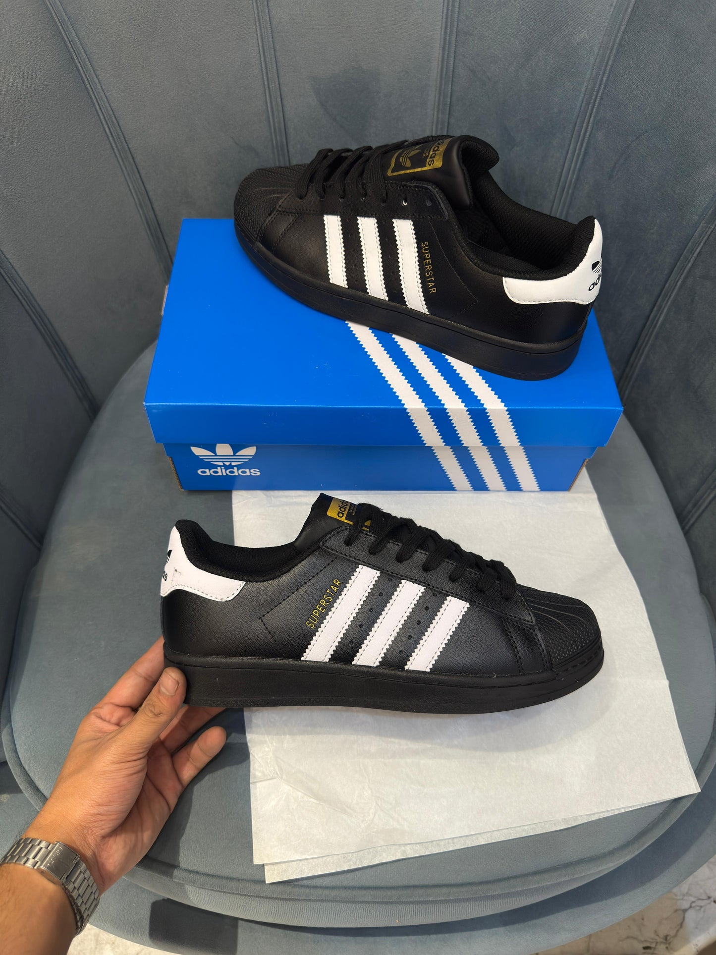 ADIDAS SUPERSTAR BASIC BLACK
