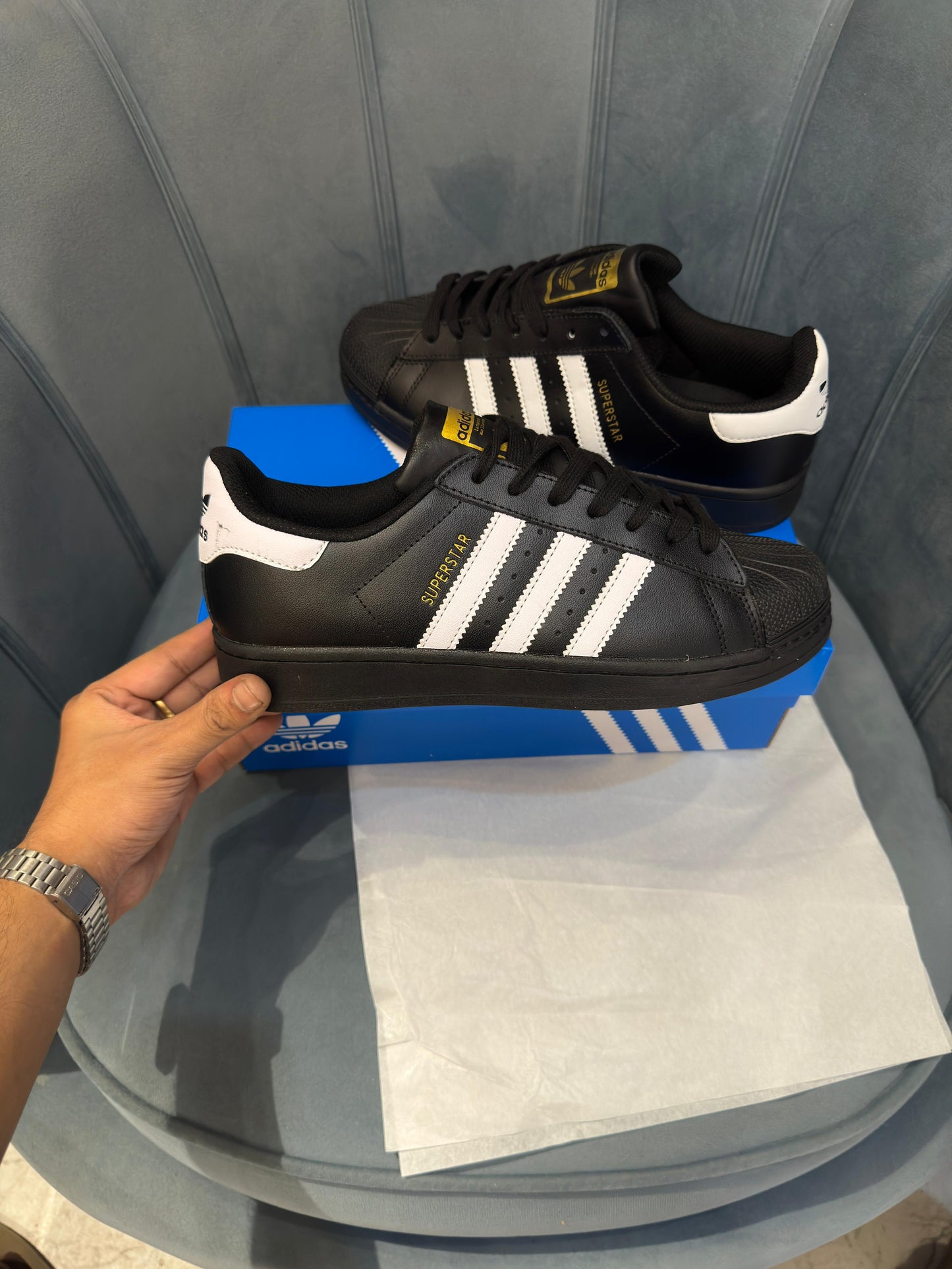 ADIDAS SUPERSTAR BASIC BLACK