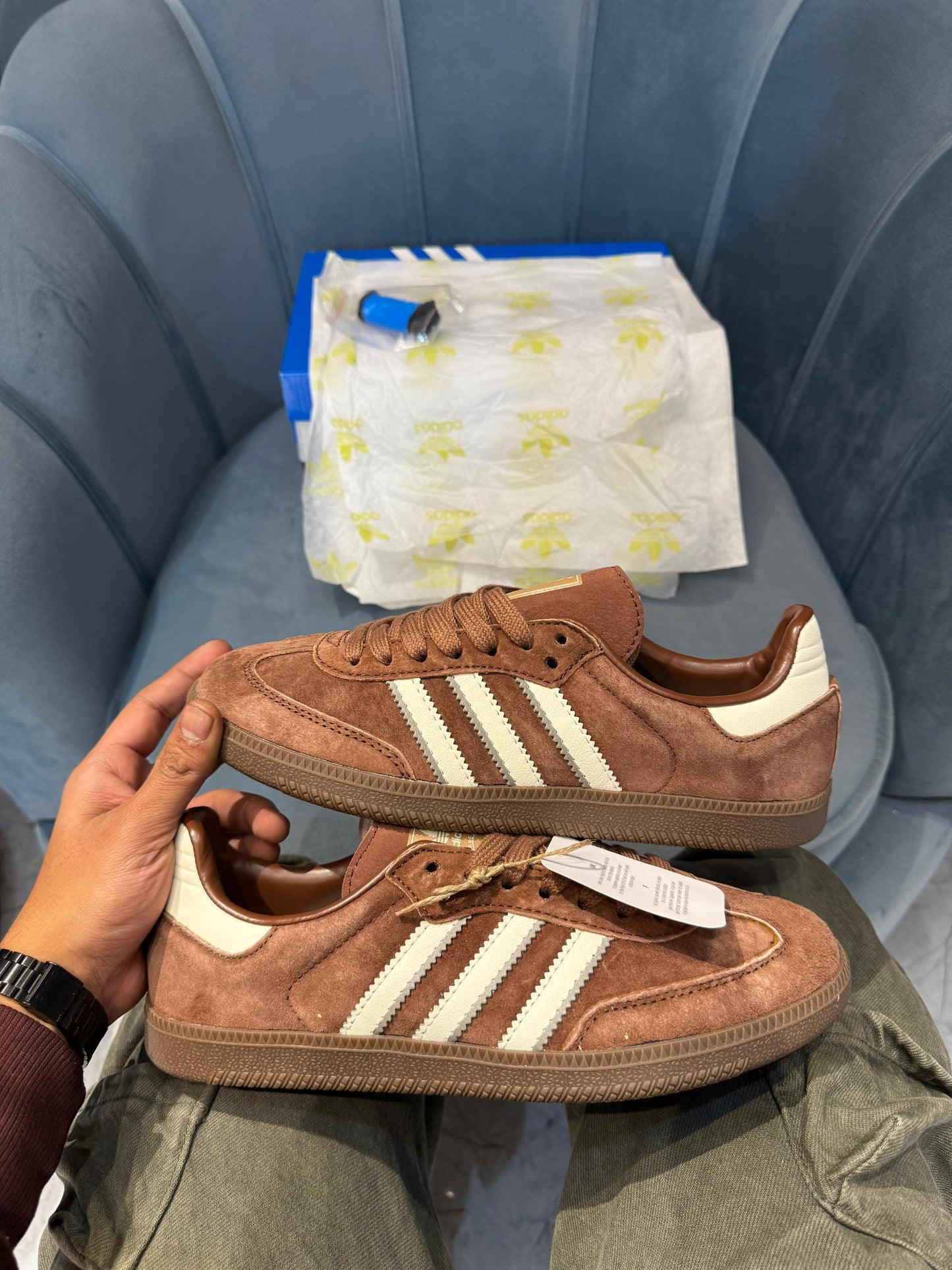 ADIDAS ORGINALS SAMBA BROWN