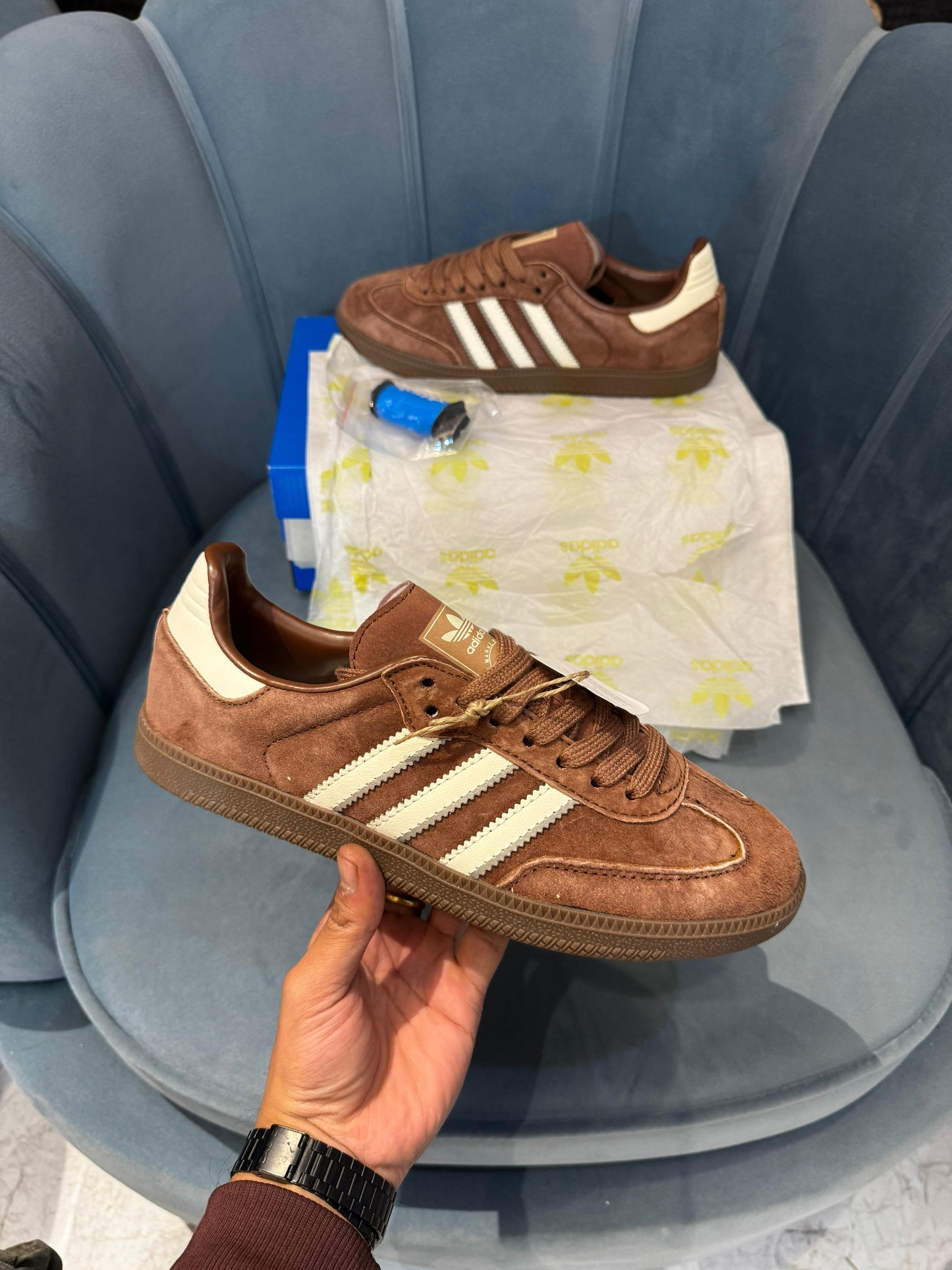 ADIDAS ORGINALS SAMBA BROWN