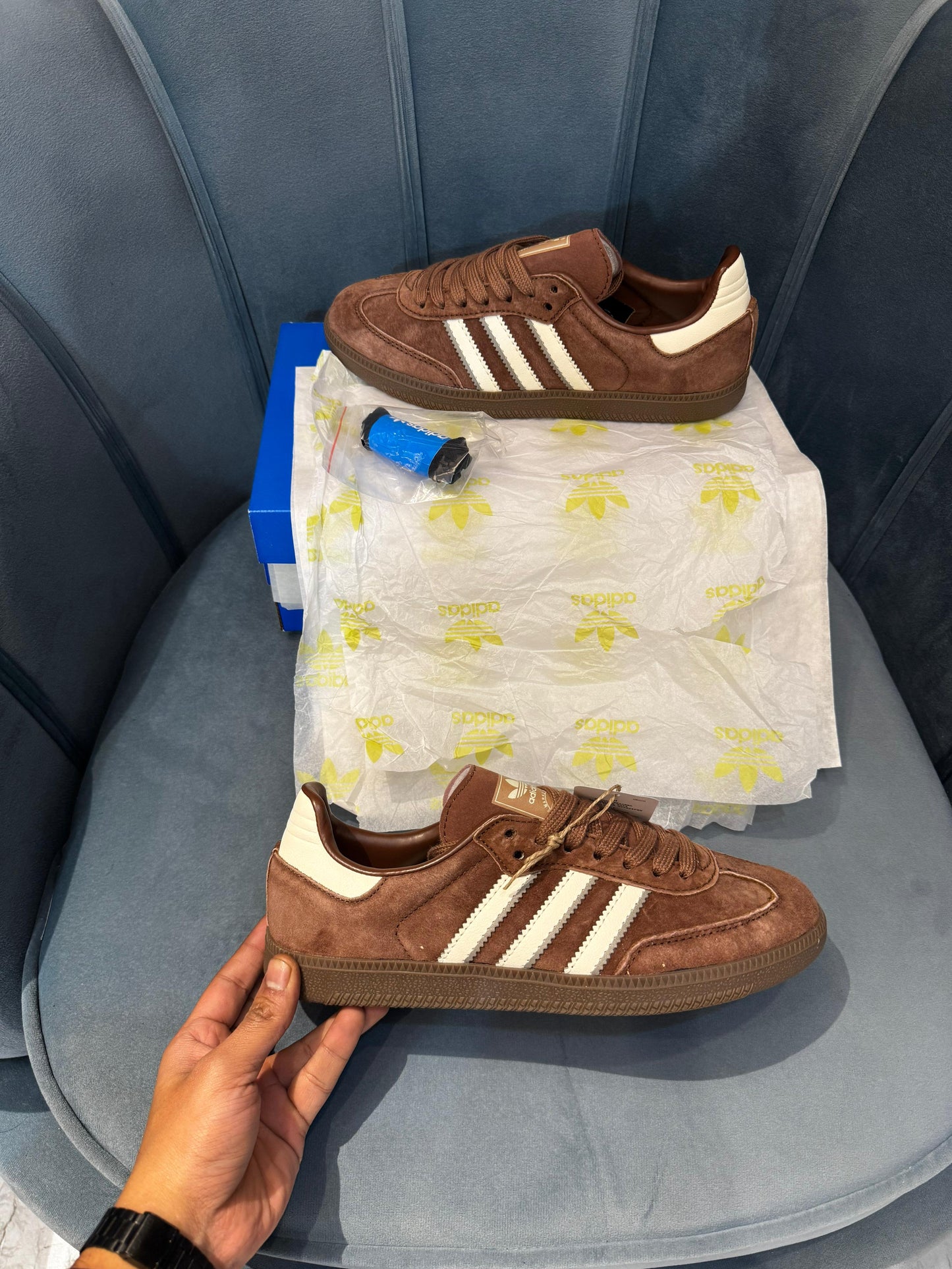 ADIDAS ORGINALS SAMBA BROWN