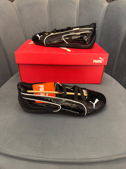 PUMA SPEED CAT BALLET BLACK PATENT