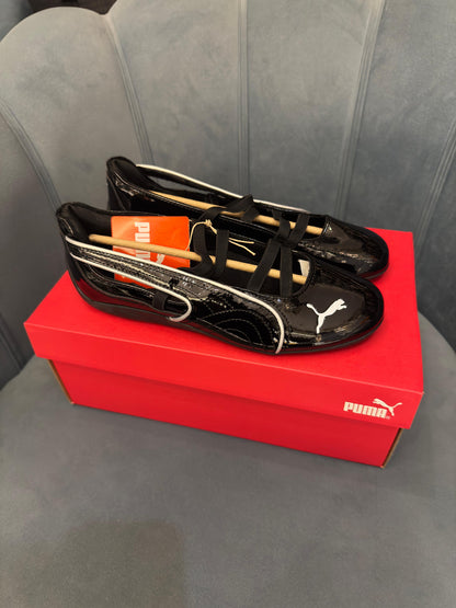 PUMA SPEED CAT BALLET BLACK PATENT