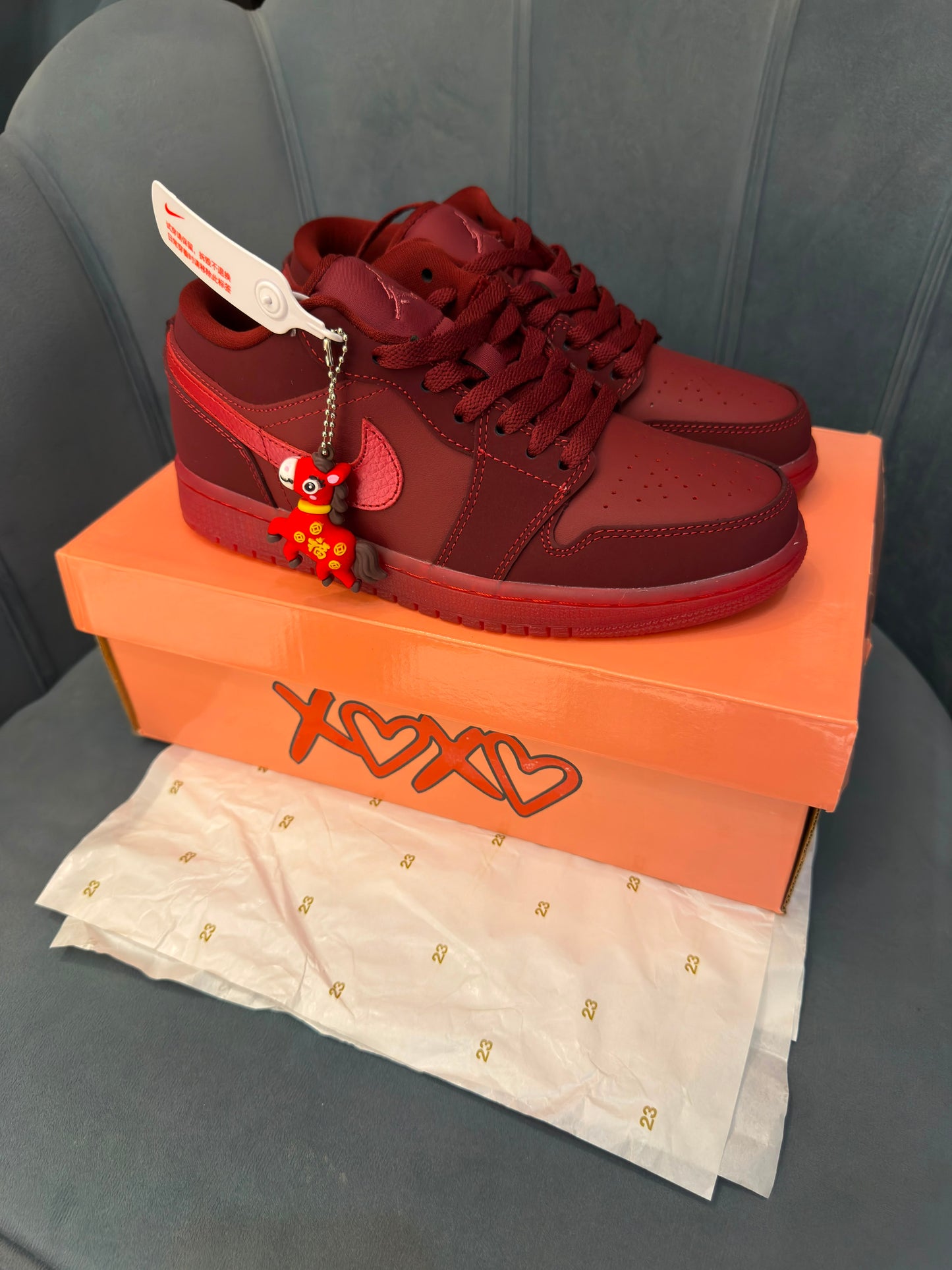 AIR JORDANS LOW VALENTINE YEAR OF THE HORSE