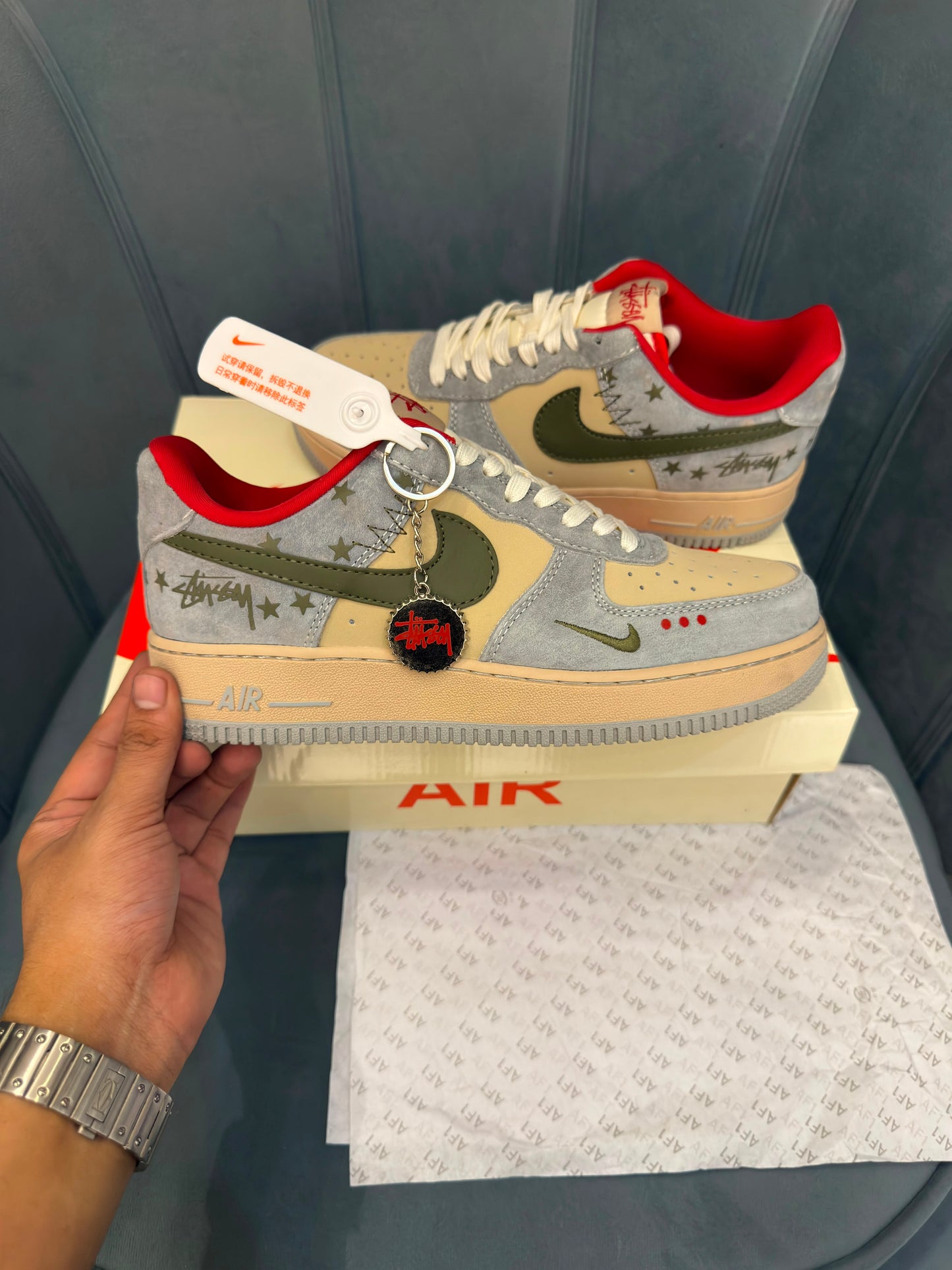 NIKE AIRFORCE ONE X STUSSY 2026