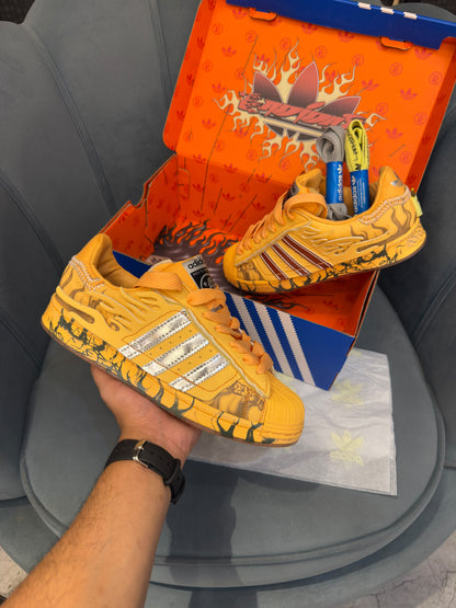 ADIDAS SUPERSTAR HELLSTAR HAZY ORANGE