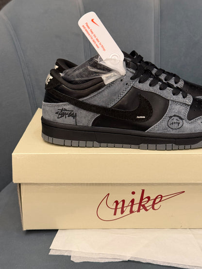 NIKE SB DUNK STUSSY BLACK GREY X KAWA KEYCHAIN 2026